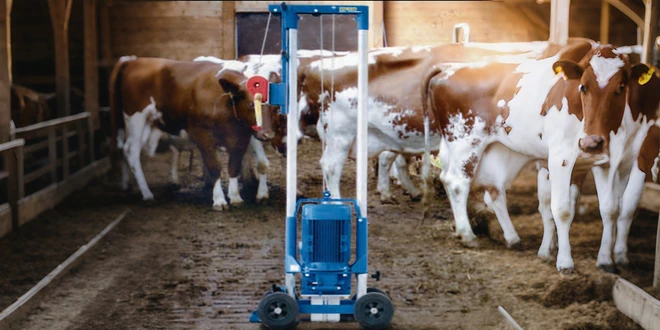 Электрические мешалки для траншей под щелевыми полами